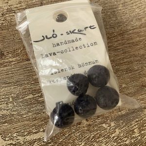 Icelandic Lava Beads